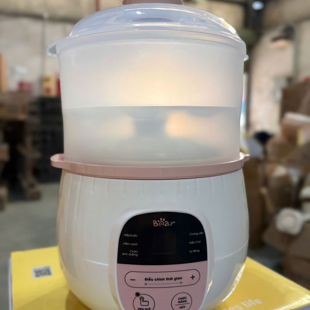 [HÀNG XẢ ĐÃ SỬ DỤNG] Nồi nấu chậm Bear 0.8L SUBE001 (gửi màu ngẫu nhiên) - Ảnh 6