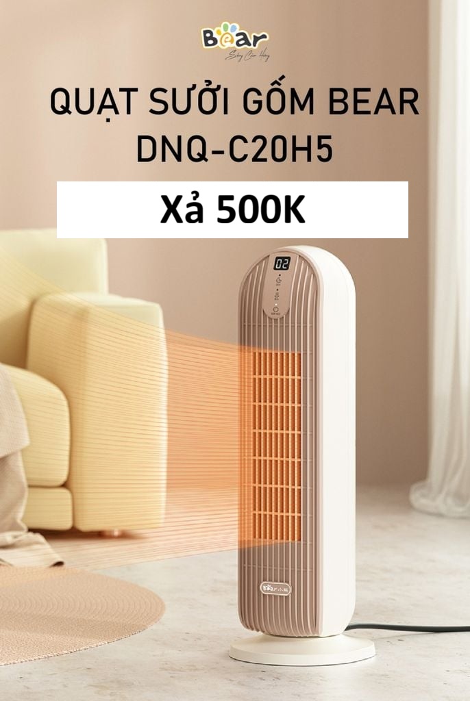 [HÀNG XẢ] MÁY SƯỞI BEAR 