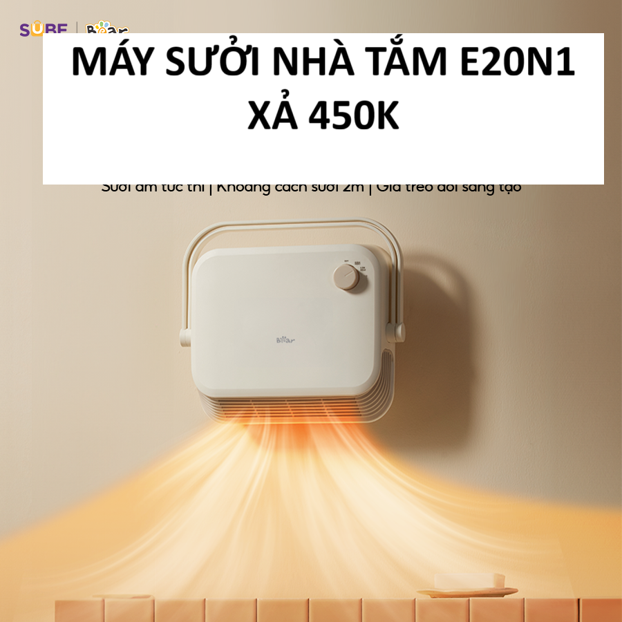 [HÀNG XẢ] MÁY SƯỞI BEAR  - Ảnh 4