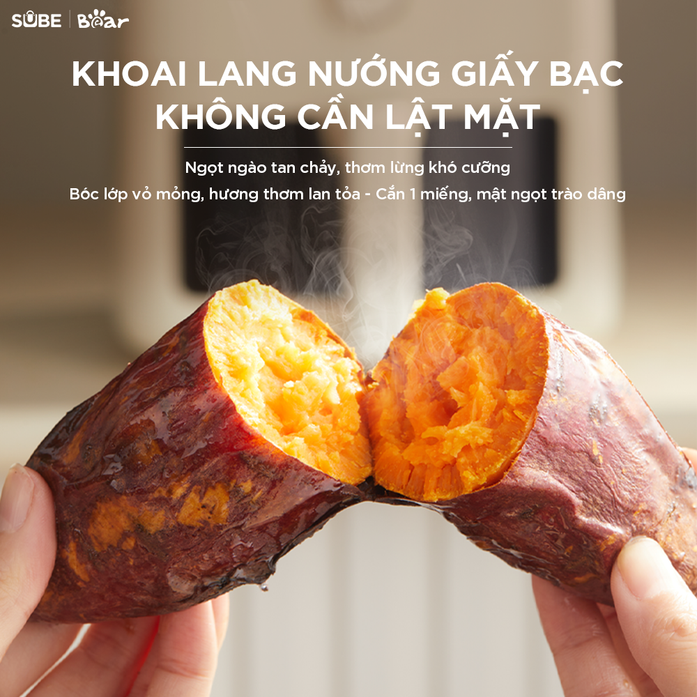 Nồi chiên không dầu Bear 5L AF-5H15I52 - Ảnh 6
