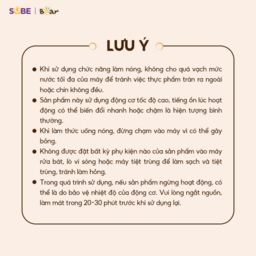 Máy làm sữa hạt Bear 1L SB-SH09Q