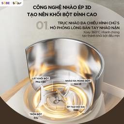 Máy trộn bột Bear 5L SM-5H50Z68