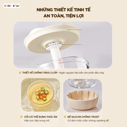 Máy xay thịt Bear 0.3L CH-4H02S