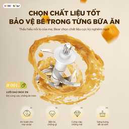 Máy xay thịt Bear 0.3L CH-4H02S