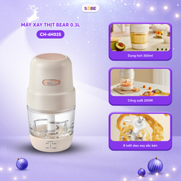 Máy xay thịt Bear 0.3L CH-4H02S
