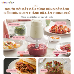 Máy xay thịt Bear 2L CH-5H03E33