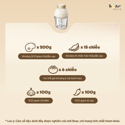 Máy xay ăn dặm Bear QSJ-D02Q1