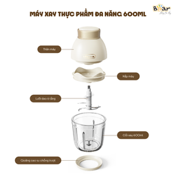 Máy xay ăn dặm Bear QSJ-D02Q1