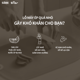 Máy ép trái cây (máy ép chậm) SJ-4H01T