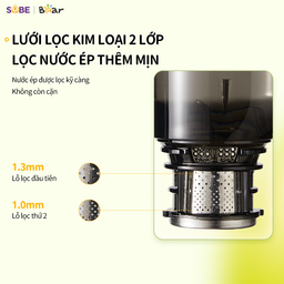 Máy ép trái cây (máy ép chậm) SJ-4H01T
