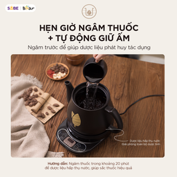 Ấm sắc thuốc Bear HTM - 4H40X