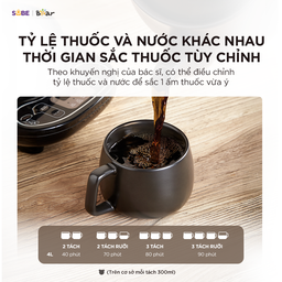Ấm sắc thuốc Bear HTM - 4H40X