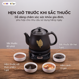 Ấm sắc thuốc Bear HTM - 4H40X