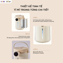 Bình thuỷ điện Bear 3L EWB-5H30C60