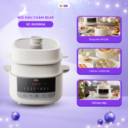 Nồi nấu chậm Bear 2.5L SC-5H25M34
