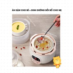 Nồi nấu chậm 0.8L Bear SUBE001 (3 màu)