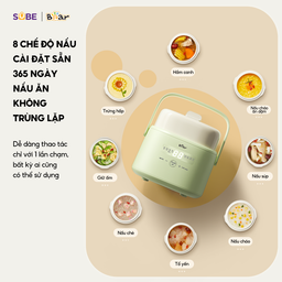 (SALE) Nồi nấu chậm 1.0L Bear SC-4H10E