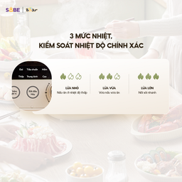 Nồi áp suất Bear SB-AS40W - White