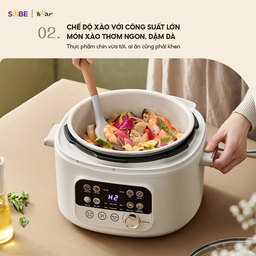 Nồi áp suất Bear SB-AS40W - White