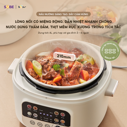 Nồi áp suất Bear SB-AS40W - White