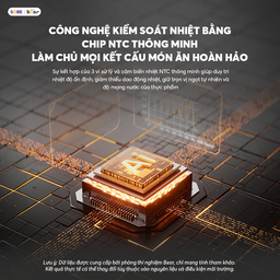 Nồi chiên không dầu Bear 6L AF-5H19I45