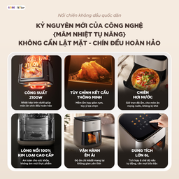 Nồi chiên không dầu Bear 6L AF-5H20J75