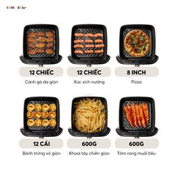 Nồi chiên không dầu Bear 6L AF-5H20J75