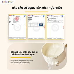 Nồi đa năng Bear 1.6L MC-4H16G