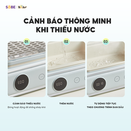 Nồi hấp Bear 4 tầng, 21.5L DZG-P20W7 - Có thể ăn lẩu, hấp
