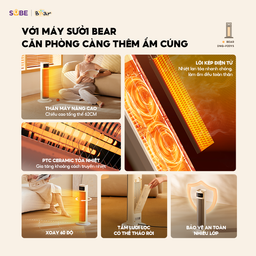 Máy sưởi Bear DNQ-P20Y5 - Kem