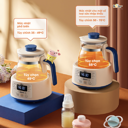 Máy đun nước pha sữa Bear 1.2l TNQ-D12D1 - Kem + Xanh