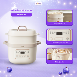Nồi nấu chậm 1.6L Bear SB-NNC16