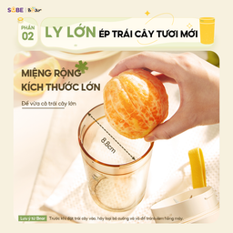 Máy xay cầm tay Bear SB-MX04K - Yellow
