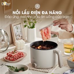Nồi lẩu Bear 1.2l DRG-C12K1 - Grey