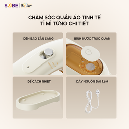 Bàn là hơi nước Bear IR-4H15H - Cream