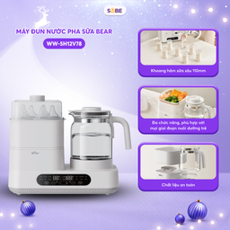 Máy đun nước và hâm sữa tiệt trùng Bear WW-5H12V78