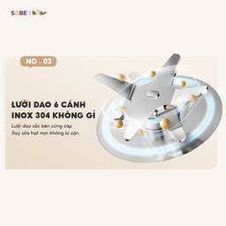 Máy làm sữa hạt Bear SB-SH06C
