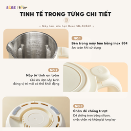 Máy làm sữa hạt Bear SB-SH06C