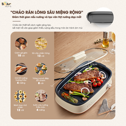 Nồi Lẩu Đa Năng Bear 4,5L SB-NL45K