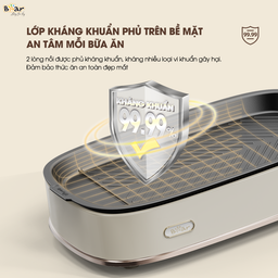 Nồi Lẩu Đa Năng Bear 4,5L SB-NL45K