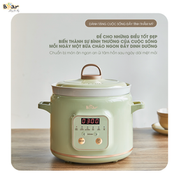Nồi nấu chậm 2.0L Bear SB-NNC20