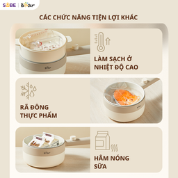 Nồi điện đa năng Bear MC-4H16F