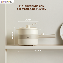 Nồi điện đa năng Bear MC-4H16F