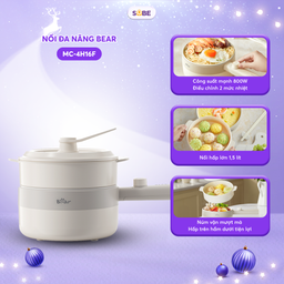 Nồi điện đa năng Bear MC-4H16F
