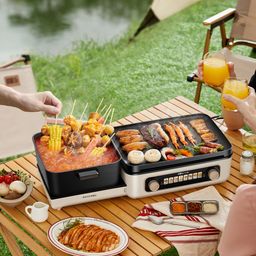 Nồi lẩu nướng đa năng Bear GR-5H22R83