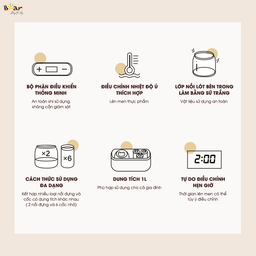 Máy Làm Sữa Chua Bear 1,75L SB-SC10C