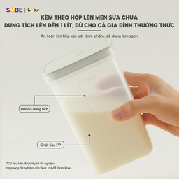 Máy làm sữa chua Bear SB-SC12C - Green