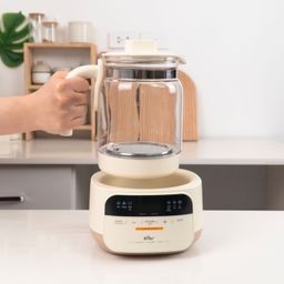 Máy đun nước pha sữa Bear WW-4H12W (Có khay hấp)