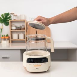 Máy đun nước pha sữa Bear WW-4H12W (Có khay hấp)