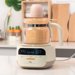 Máy đun nước pha sữa Bear WW-4H12W (Có khay hấp)